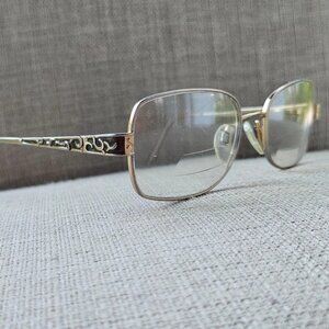 Charmant Women Eyeglasses Frame Pure Titanium CH10837 Brown 51[]17 130 Glasses